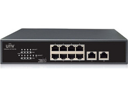 Uniview NSW2010-10T-PoE-IN Unmanaged L2 Switch με 8 Θύρες Ethernet 100Mbps και 2 SFP Θύρες