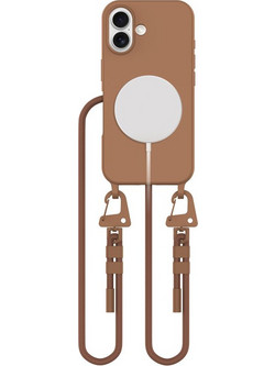 Tech-Protect MagNecklace MagSafe Θήκη με Λουράκι Brown (iPhone 16)