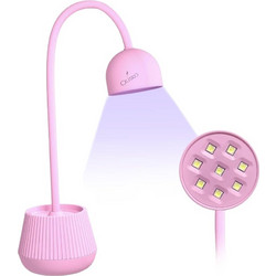 Επαναφορτιζόμενη λάμπα UV LED 48W ροζ