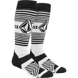 VOLCOM HORIZON WOOL BLEND OTC SNOW SOCKS WHITE