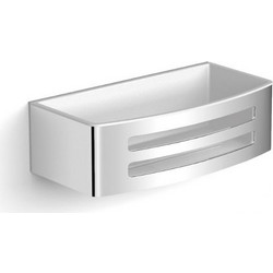 Σπογγοθήκη Langberger 2775560 Χρώμιο με Λευκή Θήκη 22x11,2x6,7cm 301-2775560