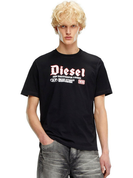 DIESEL T-ADJUST-K1 ΜΠΛΟΥΖΑ ΑΝΔΡIKH A147890GRAI-9XX (9XX/BLACK)