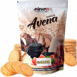 Πλιγούρι βρώμης (oatmeal) γεύση - Μπισκότο Χωρίς Ζάχαρη Eleven Fit 1kg - Eleven Fit