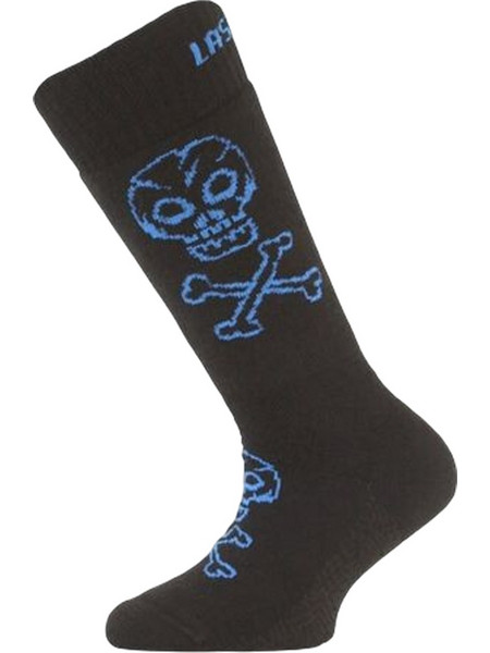 Lasting Merino Skull Print Blue 1P