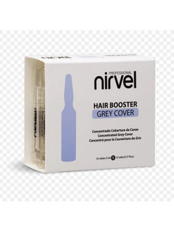 Nirvel Hair Booster Grey Cover (12 x 5ml)