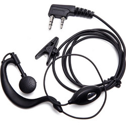 Handsfree Μικροακουστικό Πέτου για Πομποδέκτες Baofeng 2pin