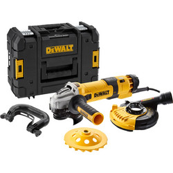DeWALT DWE4257KT Γωνιακός Τροχός Ρεύματος 1500W 125mm με Ρύθμιση Στροφών