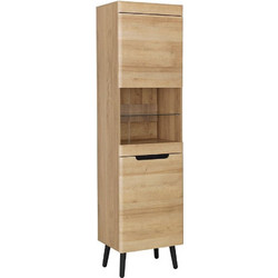 Βιτρίνα Grif 24-0703 53x40x197 Natural