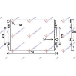 Ψυγειο Νερου 2.0 Tdi (135 KW) Πετρελαιο (650x450x32) Skoda Kodiaq 21-24 - 753106350