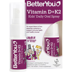 BetterYou Vitamin D + K2 Kid's Daily Oral Spray 15ml