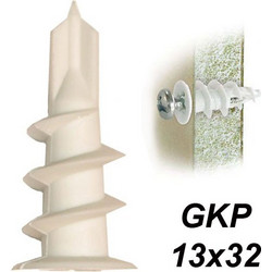 SMART GKP 13x32 Βύσμα γυψοσανίδας πλαστικό αυτοδιατρυτικό (100 τεμάχια)