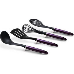 Berlinger Haus Σετ Εργαλεία κουζίνας 4 τεμ από Πλαστικό, Purple Eclipse Collection BH-6321 - Berlinger Haus