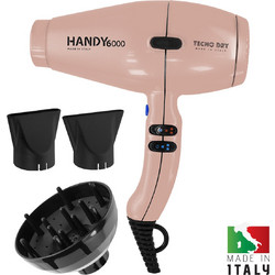 Tecno Elettra Handy 6000 Επαγγελματικό Πιστολάκι Μαλλιών 2400W Pink