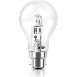 ECO HALOGEN Α55 ΔΙΑΦΑΝΟ Β22 53W 2800Κ 840LM ΦOSME | 03-02232