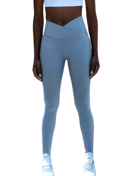 Lismina Γυναικείο Κολάν Push Up Water Blue 1097