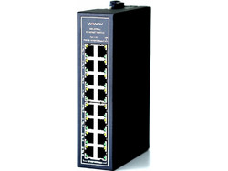 WIWAV 10/100/1000Mbps 16-Port Gigabit Industrial Ethernet Switches 24Vdc Extended Temperature Range (WDH-16GT-DC)