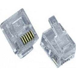 Τηλεφωνικό Φις CZT 6P6C YH6-602 (SS320) (SS320) CZT