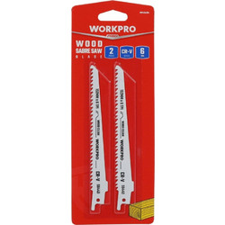 ΛΑΜΑ ΣΠΑΘΟΣΕΓΑΣ ΓΙΑ ΞΥΛΟ 150mm BOSCH ΣΕΤ 2 ΤΜΧ WP404104 WORKPRO (ΚΑΡΤΕΛΑ)
