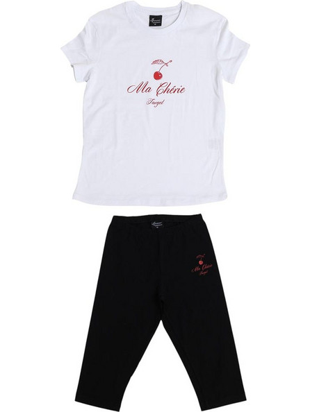 Target Παιδικό σετ Single Jersey & Cotton Elastan ''Cherry'' S25-14300-01/10
