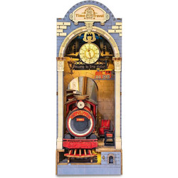 Robotime Rolife Time Travel 3D Book Nook DIY 258 Κομμάτια 25cm TGB04