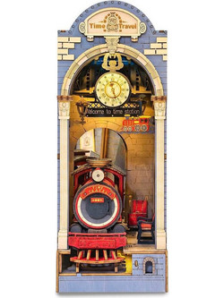 Robotime Rolife Time Travel 3D Book Nook DIY 258 Κομμάτια 25cm TGB04