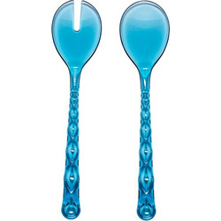 Guzzini VANITY Salad Servers Sea blue