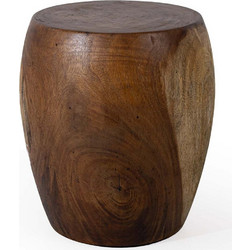 Σκαμπό Nual Flat Top 0900020 42x42x54cm Natural