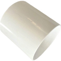 Μούφα Σύνδεσης Αποχέτευσης FASOPLAST Λευκή PVC - U Φ50