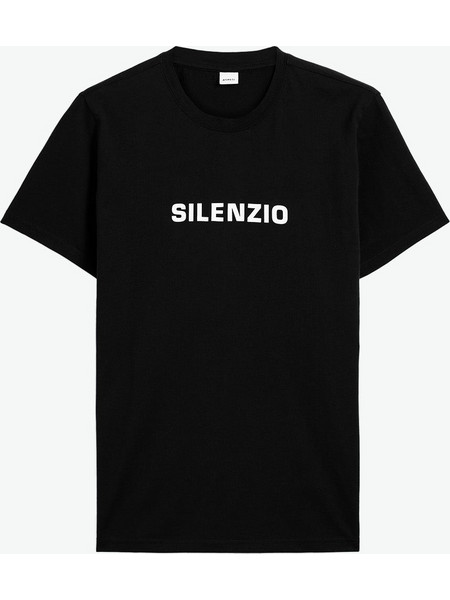 Aspesi Silenzio Short Sleeve T-shirt Black
