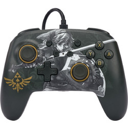 PowerA NSGP0091-01 Battle Ready Link Wired Controller PC & Switch Black