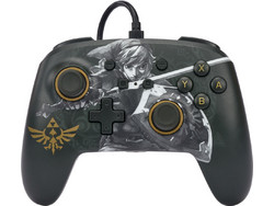 PowerA NSGP0091-01 Battle Ready Link Wired Controller PC & Switch Black