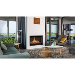 Barbas Bellfires Smart Bell 90/70 Ενεργειακό Τζάκι Αερόθερμο Αερίου Ίσιο