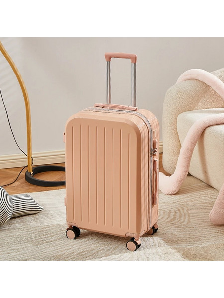 Βαλίτσα Καμπίνας Carry-On 20" - Μ34xΠ21xΥ55cm - ABS+PC Πλαστικό - 8x Ροδάκια Spinner Wheels 360 - Ροδακινί