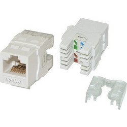 Masterlan LY-KJ6A-15 keystone UTP Cat.6a, white (for sockets and patchpanels)