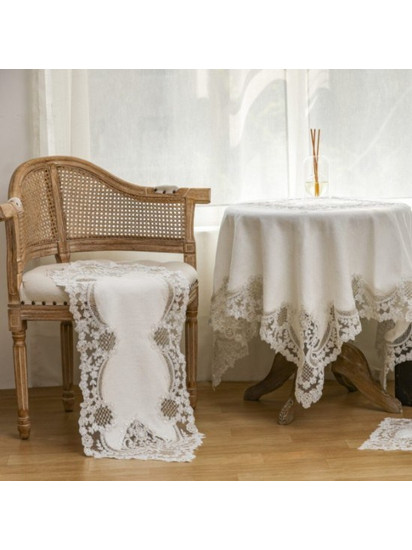 Καρέ TSY-TB4031 Off White 85x85 Liolios Home - Liolios Home