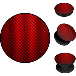 Pop Holder Sonique Carbon Series Κόκκινο