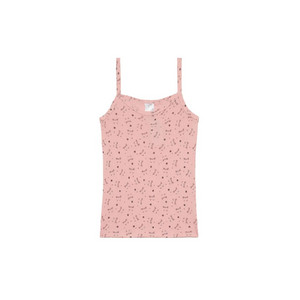 Minerva Παιδικό Φανελάκι Κορίτσι Τιράντα Kitty, Χρώμα Pink-Black Kitty Minerva Παιδικό Φανελάκι Κορίτσι Τιράντα Kitty, Χρώμα Pink-Black Kitty