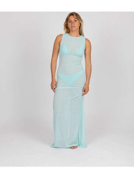 Rusty Sienna Maxi Dress Aqua Φόρεμα Παραλίας