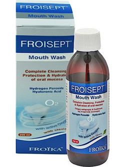 Froika Froisept Στοματικό Διάλυμα Κατά της Πλάκας & της Περιοδοντίτιδας 500ml