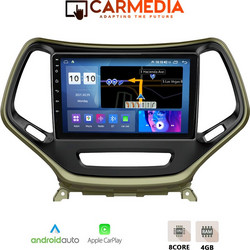 Carmedia CMDU410-3 Jeep Cherokee 2014+ Ηχοσύστημα Αυτοκινήτου με Οθόνη Αφής & GPS