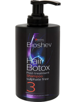 Bioshev Hair Botox Sulphate Free 3 Σαμπουάν Κερατίνης για Όγκο & Φριζάρισμα 300ml