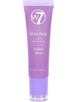 W7 Gloss Away Blueberry Lip Balm Tube με Χρώμα 10gr