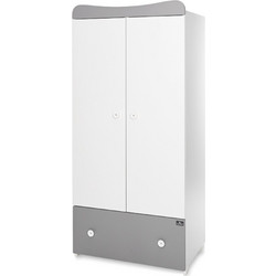 Ντουλάπα Exclusive Lorelli White Stone Grey 10170120041
