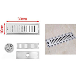 Σχάρα Δαπέδου Ορθογώνια 30x10cm Galifas 207939655 - Galifas
