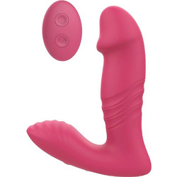 Dream Toys Up & Down Essential Vibrator Δονητής G-Spot για Ζευγάρια με Τηλεχειριστήριο Ροζ