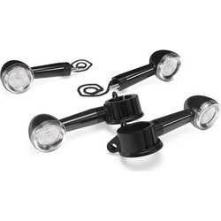 ΣΕΤ ΛΑΜΠΕΣ LED ROYAL ENFIELD BULLET 350 / CLASSIC 350 4TMX ΜΑΥΡΕΣ ΓΝΗΣΙΕΣ