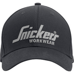 Καπέλο Tζόκεϊ Μαύρο 9041 Logo Snickers