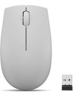 Lenovo 300 Ασύρματο Ποντίκι Cloud Grey