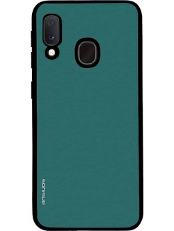 Sonique ColorBloc Series Back Cover Petrol (Samsung Galaxy A20e)