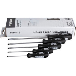 Unior 617017 Συλλογή Kατσαβιδιών CR 5TMX